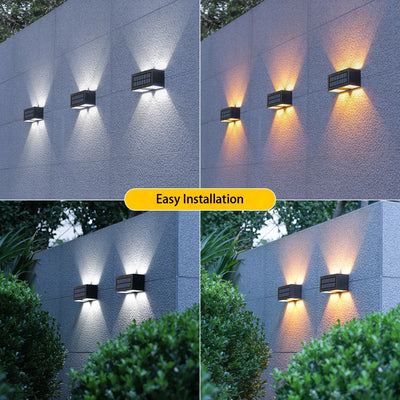 Applique Murale Solaire Extérieur Crépuscule à l'Aube Lot de 4