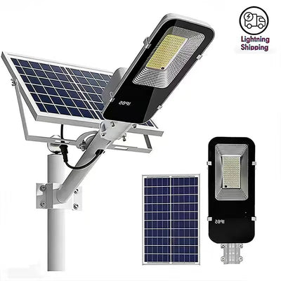 Lampadaire Solaire Extérieur Puissant IP67 Crépuscule à l'Aube