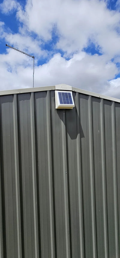 Extracteur Solaire Mural pour Serre Φ120 mm