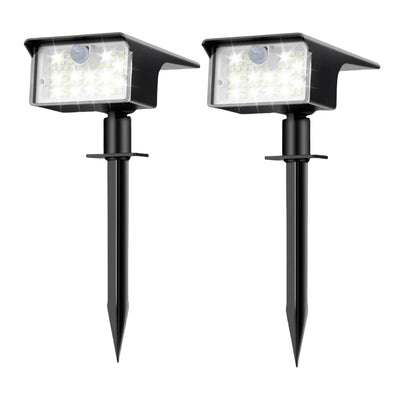 Spot Solaire 62 LED Détecteur Mouvement 3 Modes Jardin