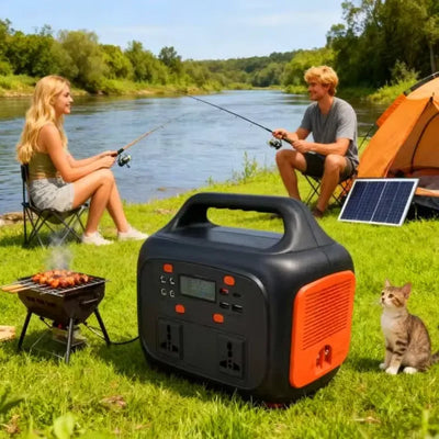 Climatiseur Solaire Portable pour Camping-Car et Extérieur