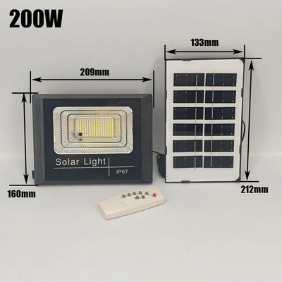 Projecteur Solaire Extérieur Réflecteur 500W