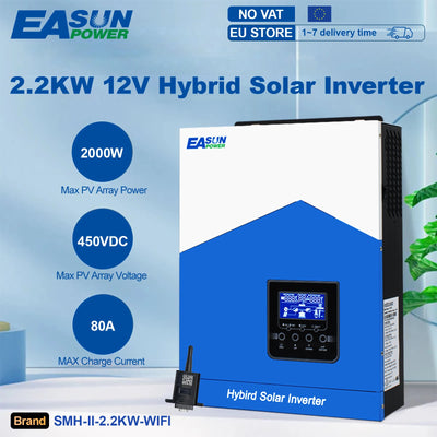 Onduleur Solaire Hybride 6,2 kW 48V Onde Pure