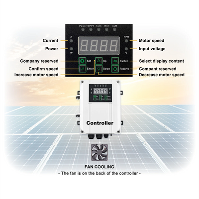 Pompe Solaire Puits Profond 600W 48V MPPT Inox 7 m³/h