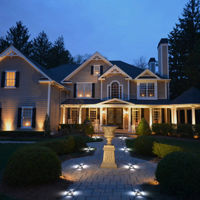 Lampe Solaire LED Décorative Jardin IP65 Lot 8 Pièces