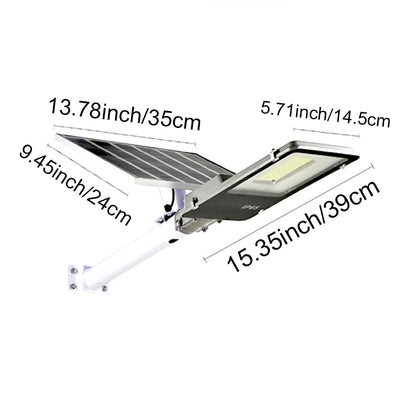 Lampadaire Solaire Extérieur Puissant IP67 Crépuscule à l'Aube