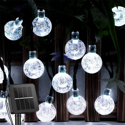 Guirlande Solaire Extérieur 200 LED à Clip Dégradée Étanche