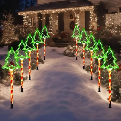 Lampe Solaire Décorative de Noël pour Jardin et Terrasse