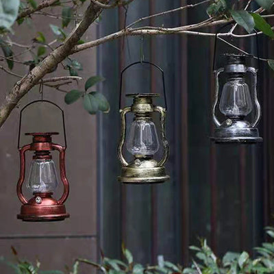 Lanterne Solaire de Jardin Effet Flamme