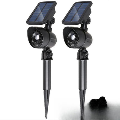Spot solaire ajustable de jardin orientable LED