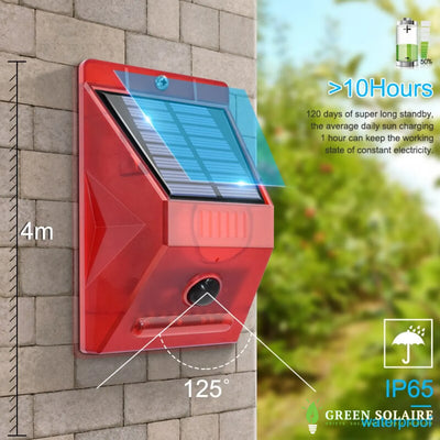 ALARME SOLAIRE SANS FIL EXTERIEUR 129DB