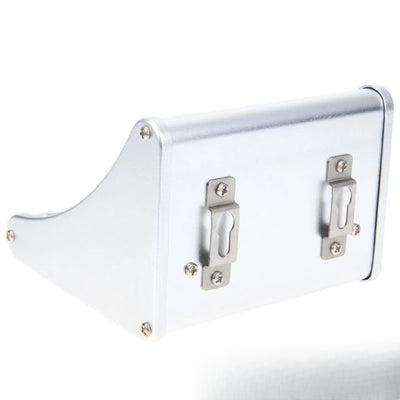Lampe solaire murale aluminium 24 LED support arrière