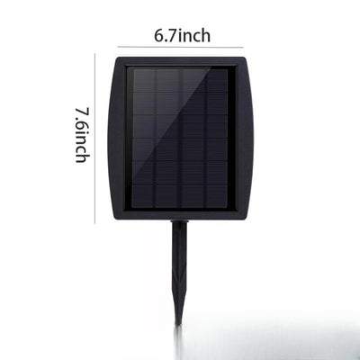 Ampoule solaire LED panneau déporté, intérieur et extérieur