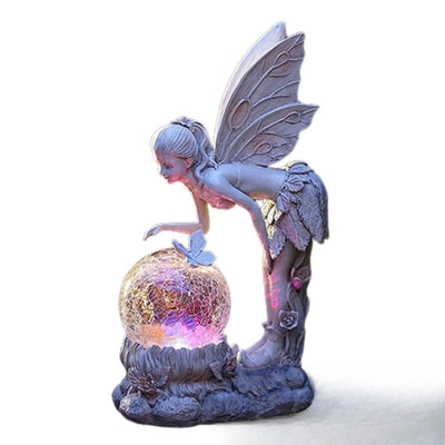 Ange Lumineux Solaire Décoration LED pour Jardin N°2