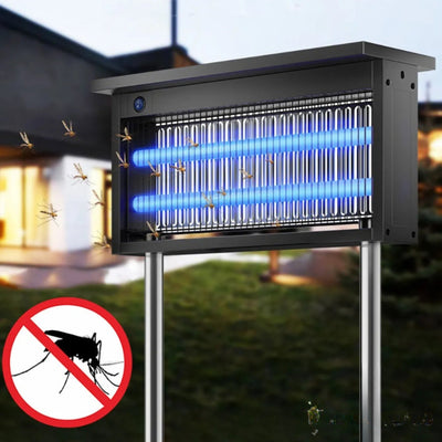 Borne solaire anti-moustique LED extérieure efficace