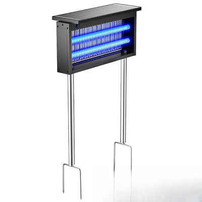 Borne solaire anti-moustique LED à planter