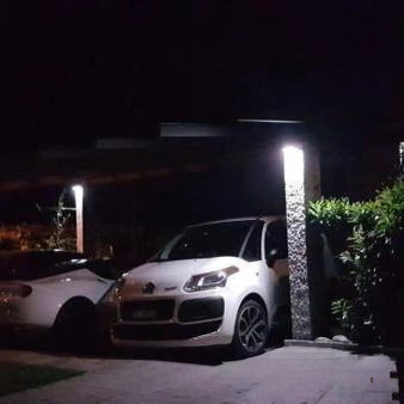 Applique Solaire Murale LED en Aluminium Extérieure