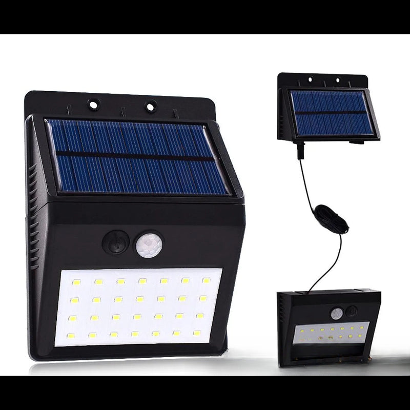 Applique Solaire Murale LED Déportable Extérieure