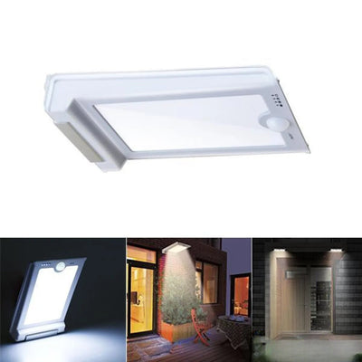 Applique solaire aluminium murale LED 300lm extérieur - vue produit