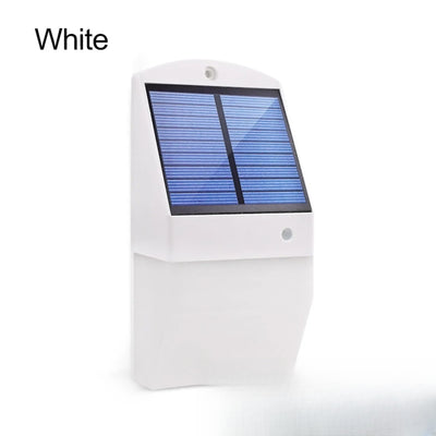 Applique solaire lumière blanche coloris blanc