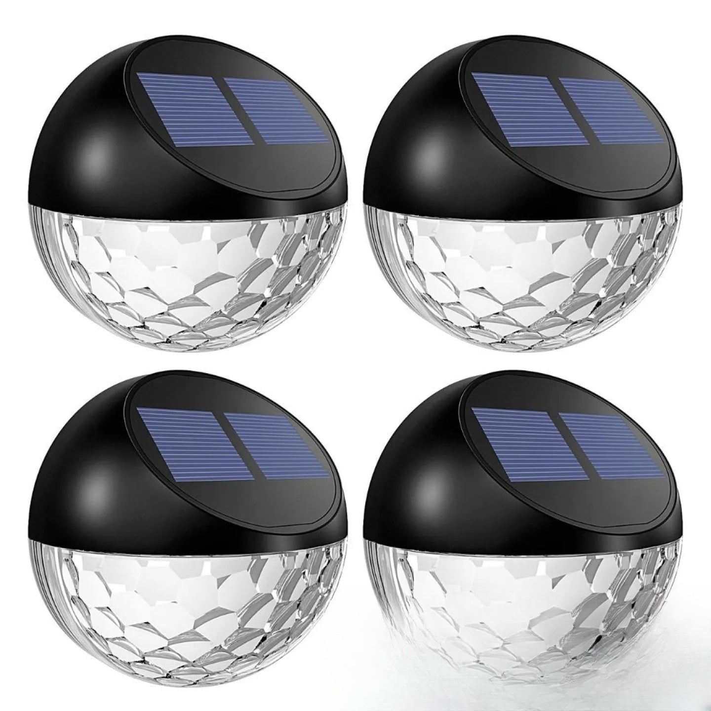Applique solaire murale LED décorative de balisage jardin