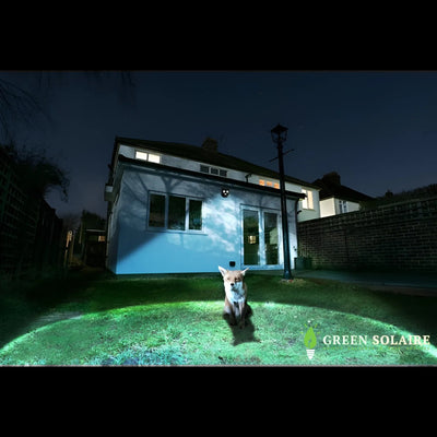 Applique Solaire Murale LED Décorative Extérieur Jardin – installation murale en façade