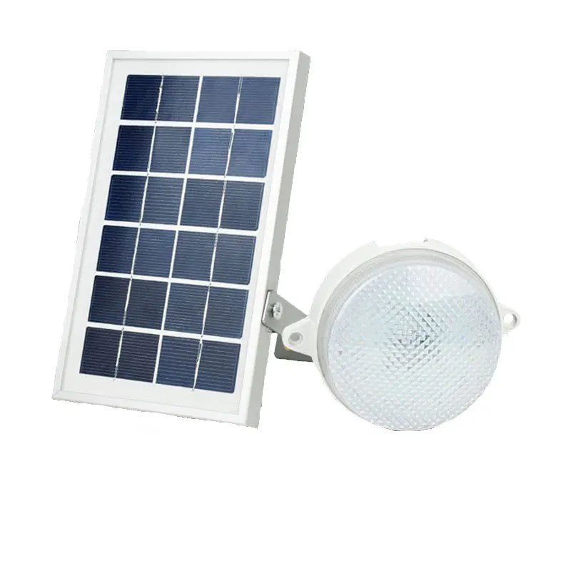 Applique murale solaire avec panneau déporté