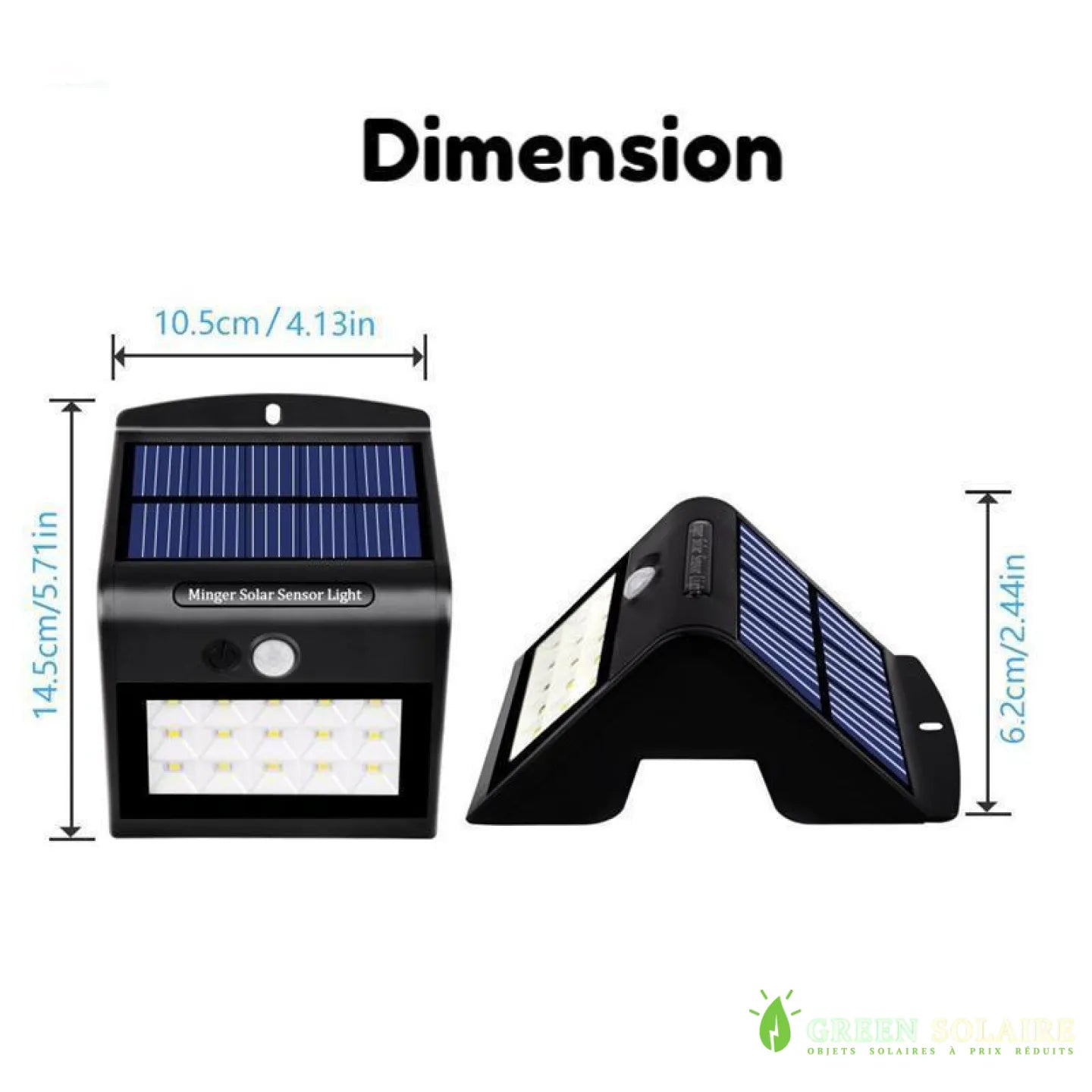 APPLIQUE SOLAIRE ARC 300LM