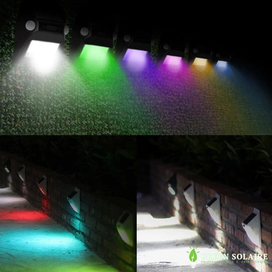 APPLIQUE SOLAIRE DE COULEUR RGB + W