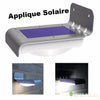 APPLIQUE SOLAIRE LED EN ALUMINIUM