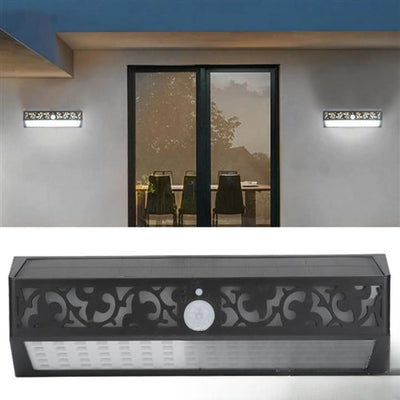 Applique Solaire Murale Design Détecteur de Mouvement LED – éclairage LED allumé de nuit
