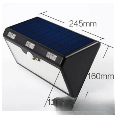 Applique solaire 1500lm - dimensions 245mm