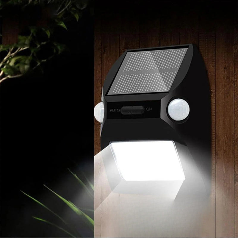 Applique Solaire Murale LED Couleur RGBW Multicolore