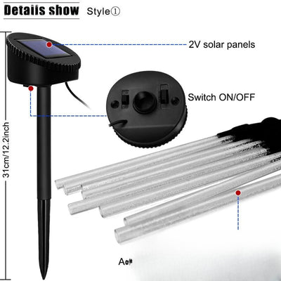 Balise solaire à bulle détails et dimensions