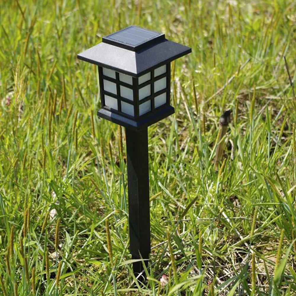 Balise solaire rétro multicolore LED jardin IP44