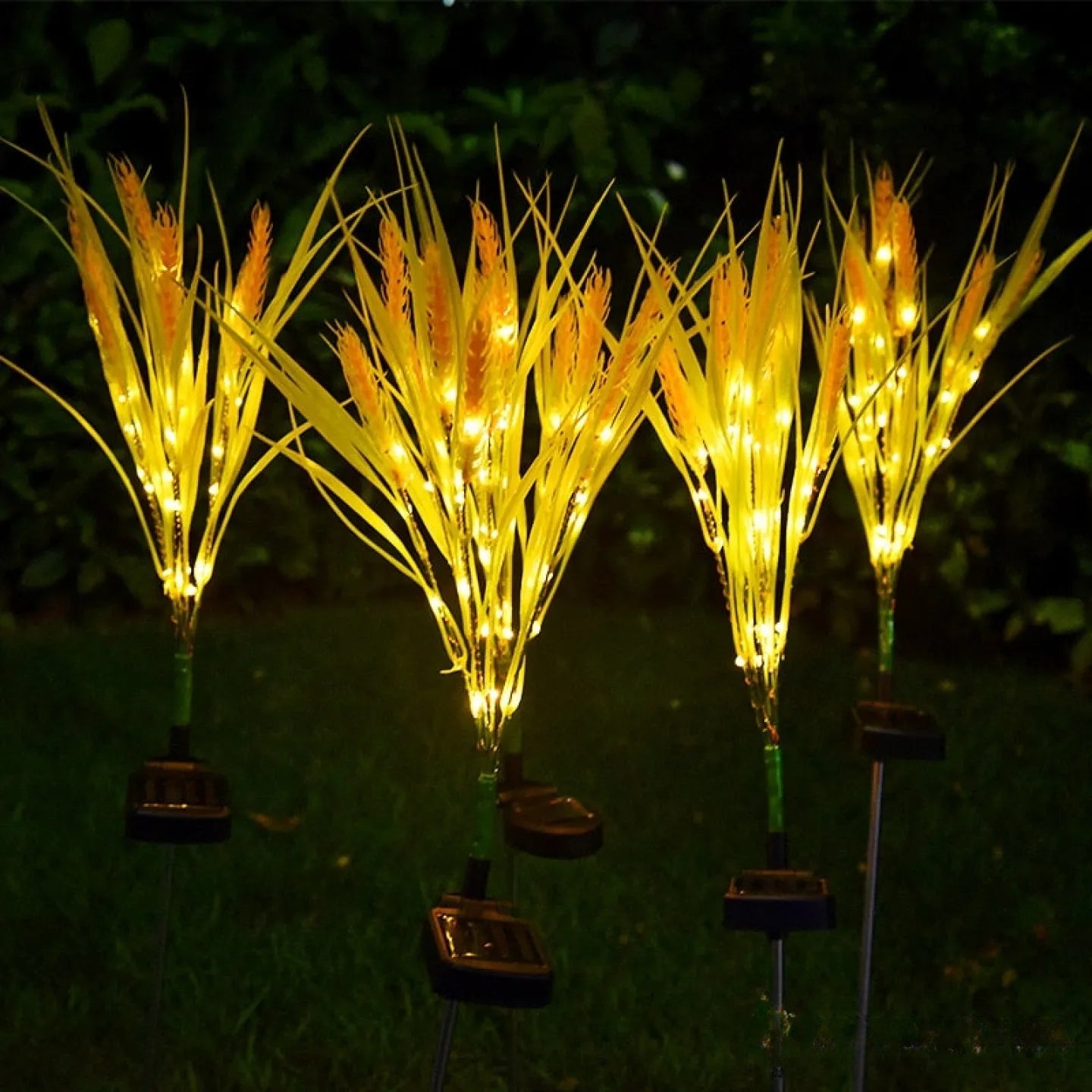 Blé Lumineux Solaire Décoration Jardin Extérieur