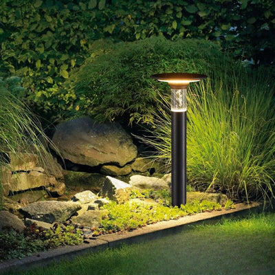 Borne solaire LED à bulle pour allée de jardin
