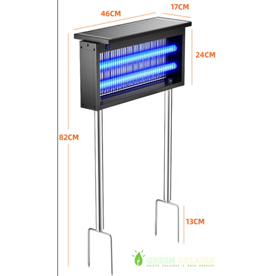 Borne solaire anti moustique efficace