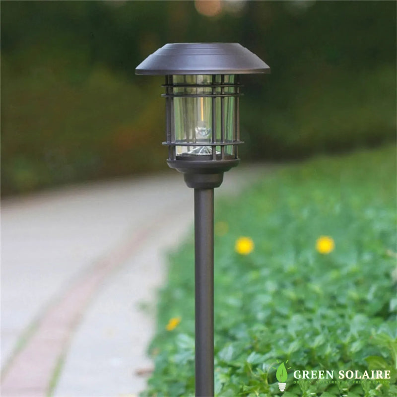 BORNE SOLAIRE LED DE JARDIN À PLANTER