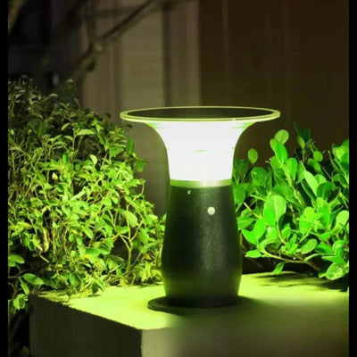 Borne solaire lumineuse couleur changeante LED jardin