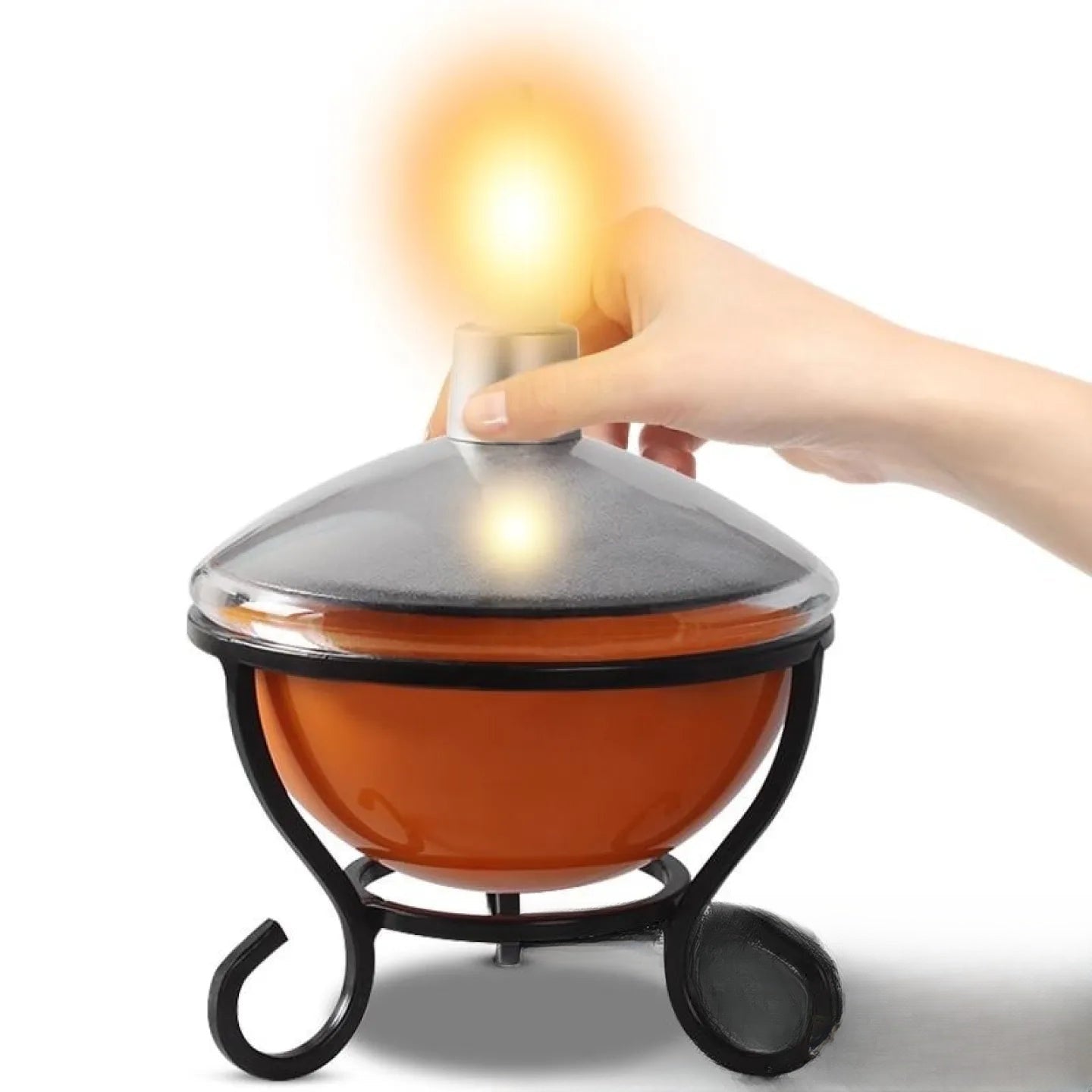 Bougie solaire étanche lumineuse décorative extérieur - vue produit