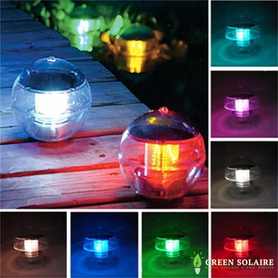 BOULE SOLAIRE LUMINEUSE FLOTTANTE RGB POUR PISCINE - À L’UNITÉ (29.99€/ UNITÉ)