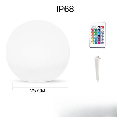 Boule Lumineuse Solaire Couleur Changeante LED Jardin – éclairage multicolore allumé de nuit