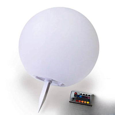 Boule Lumineuse Solaire Couleur Changeante LED Jardin – boule décorative posée au jardin
