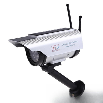 Caméra factice solaire à antenne, dissuasion de surveillance