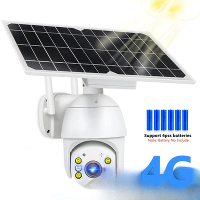Caméra solaire 4G avec carte SIM surveillance extérieur - vue produit