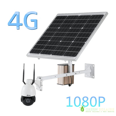 CAMÉRA SOLAIRE 4G 1080P AVEC CARTE SIM