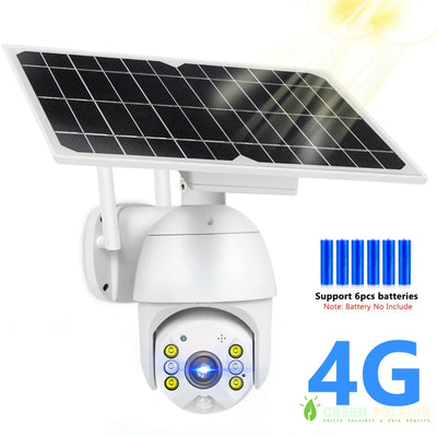 CAMÉRA SOLAIRE 4G AVEC CARTE SIM