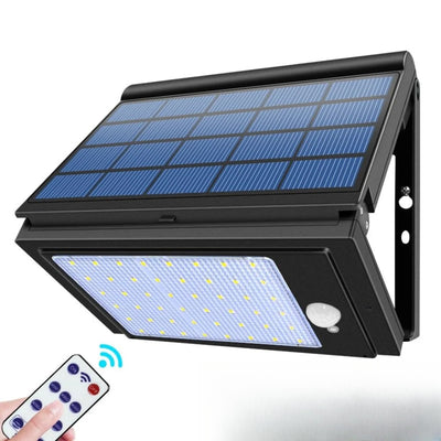 Lampe solaire pliable camping LED portable avec télécommande