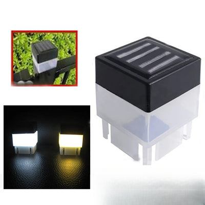 Capuchon de clôture solaire LED lumineux extérieur - vue produit